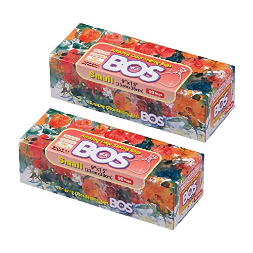 Bos Amazing Odor Sealing Disposable Bags For Diapers, P...