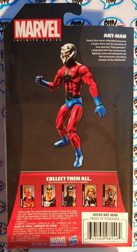 Hasbro Marvel Universe 33/4 6piezas. (Usado)