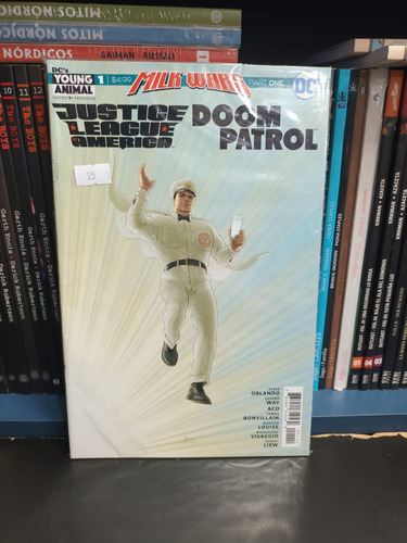 Milk Wars Jla Doom Patrol Pack 5 Issues (ingles)