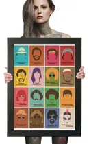 Comprar Quadro Com Moldura Musica Popular Brasileira Mpb 60x42 A2
