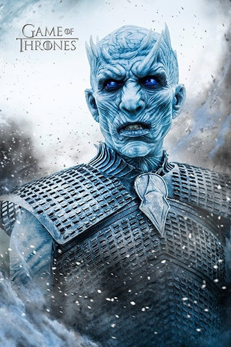 Poster Importado De La Serie Game Of Thrones - Night King 