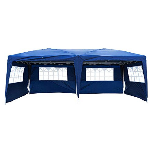 Spaco Easy Pop Up Carpa Para Fiestas Con Dosel, 10 X 20 Pies