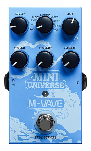 W Mini-universe Pedal De Efectos Para Guitarra S