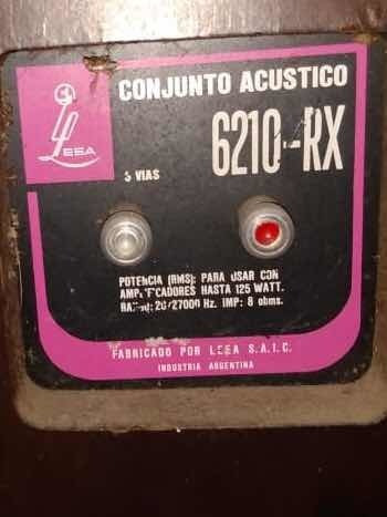 Baffles Monitores Conjunto Acústico Leea 6210 3 Vías