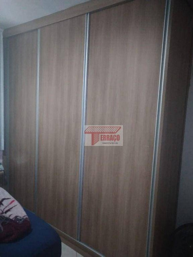 Imagem 11 de 19 de Cobertura Com 2 Dormitórios À Venda, 70 M² Por R$ 420.000,00 - Vila Cecília Maria - Santo André/sp - Co0737