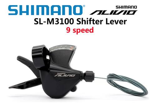 Palanca De Cambio Bicicleta Shimano Alivio 3x9 Sl-m3100