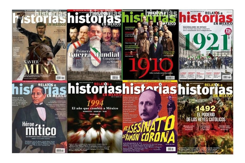 5 Revistas Relatos E Historias De México Mayoreo Historia