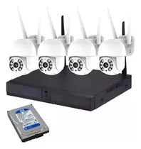 Comprar Kit Seguridad Hogar Dvr 4 Camaras Hd Inalambricas Wifi Cctv