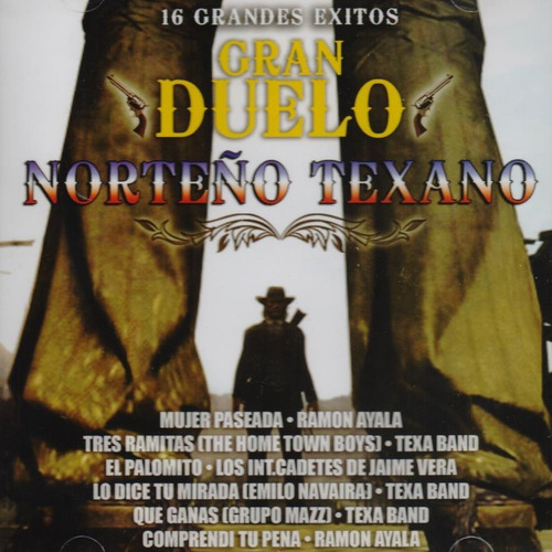 Gran Duelo Norteño Texano - Disco Cd - Nuevo (16 Canciones)