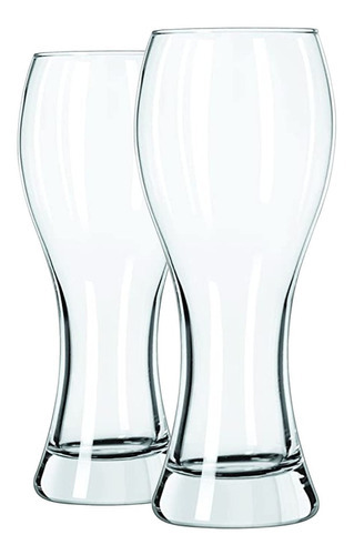 2 Copo Weiss Grande Para Chopp E Cerveja 620ml Cor Transparente