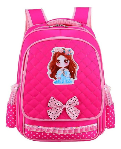 Niñas Princesa Bolsa Niños Encaje Lazo Hombro Mochila