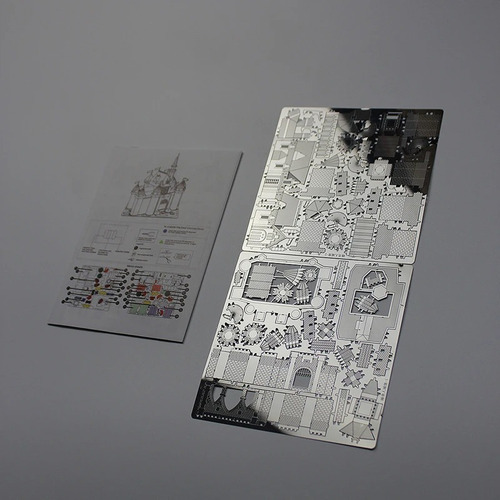 Ensamblaje De Metal 3d Rompecabezas Castillo 3d Diy