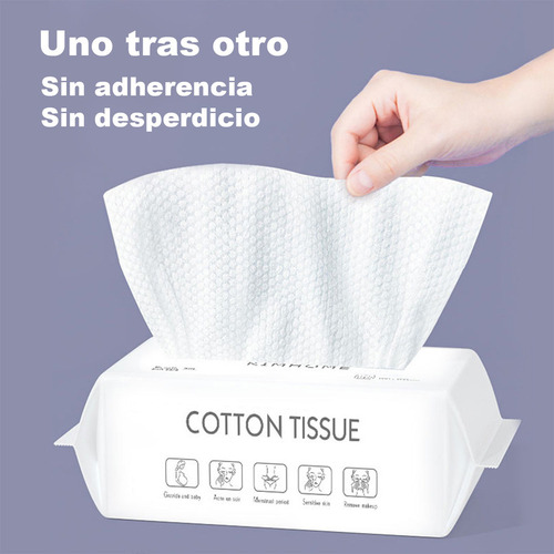 Dos Envases De Toallas Desechables De Lavado Facial