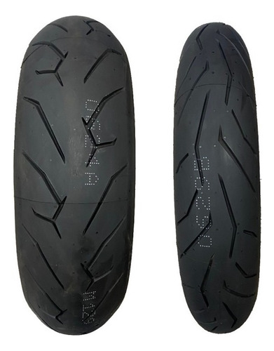 2 Pneu Diablo Rosso 2 180/55-17+120/70-17 Bandit Pirelli
