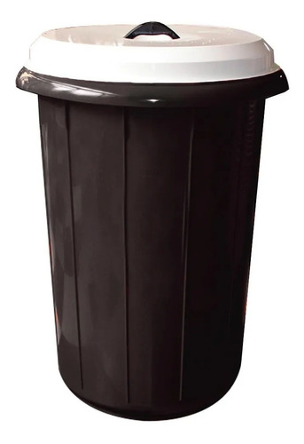 Tacho de basura con tapa 72 litros Colombraro 2141 color negro