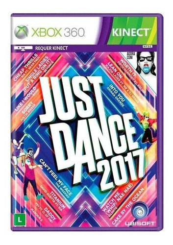 Just Dance 2017  Standard Edition Ubisoft Xbox 360 Físico