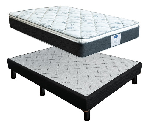 Colchón King Size Más Box Restonic Kendra, Firmeza Media Rs