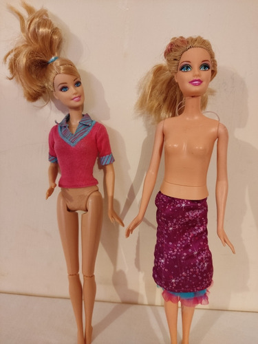 Barbie Mattel Lote De 2 Muñecas. (Usado)