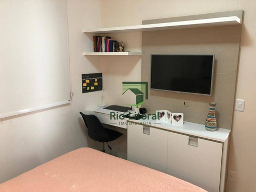 Apartamento Com 2 Dormitórios À Venda - Jardim Mariléa - Rio Das Ostras/rj - Ap0529