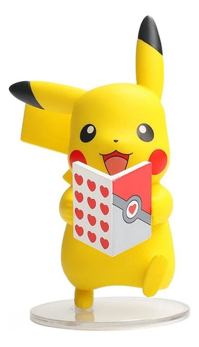Figura Pokemon - Pikachu Carta De Amor 9cm (sin Caja)