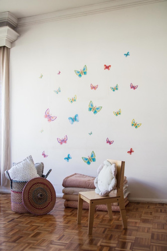 Vinilos Decorativos Pared Infantiles Linda Wall Mariposas
