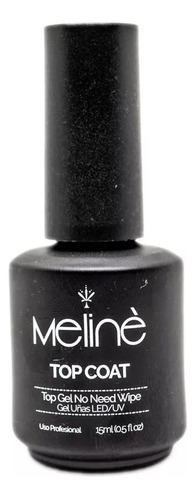 Top Coat - Esmalte Meline Semi Permanente Gel Uv/led