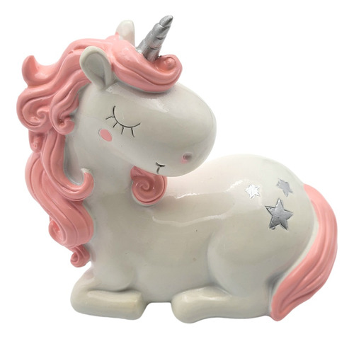 Adorno Ceramica Unicornio X1