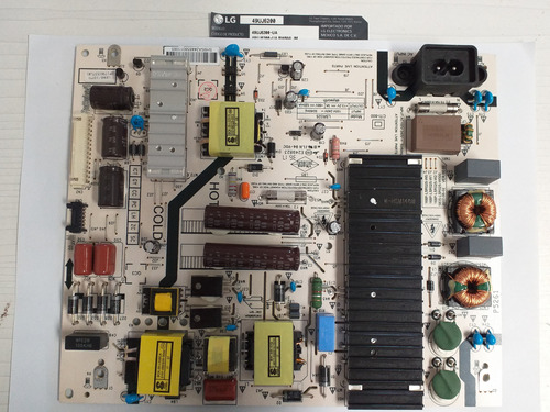 Tarjeta Fuente Para Pantalla LG Modelo 49uj6200-ua