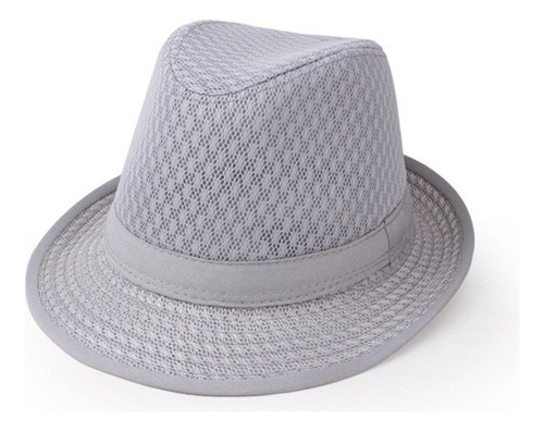 Sombrero De Malla Panama Cap Jazz Hat Summer Wide Brim Cowbo