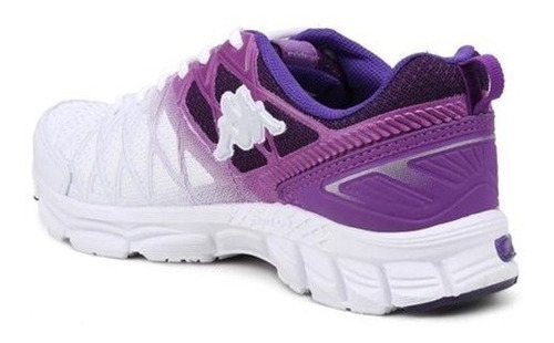 Tênis Feminino Kappa Impact Roxo Com Branco