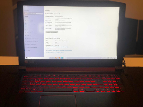 Notebook Gamer Acer Nitro 5 I5 Ssd