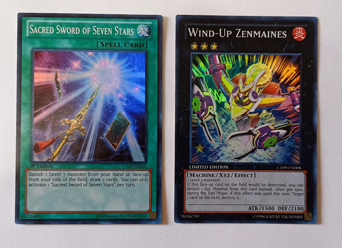 Yu-gi-oh! Sacred Sword Of Seven Stars, Wind-up Zenmaines