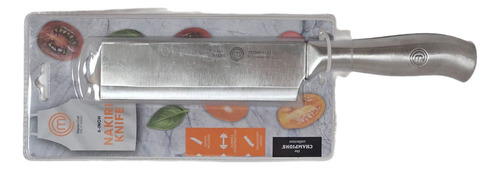 Cuchillo Nakiri Masterchef 6 De Acero Inoxidable