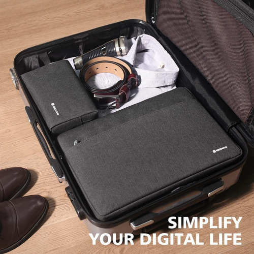 Imagen 9 de 9 de Funda Bolso Idoo Apple Macbook Air 13 13.3 Pro + Estuche