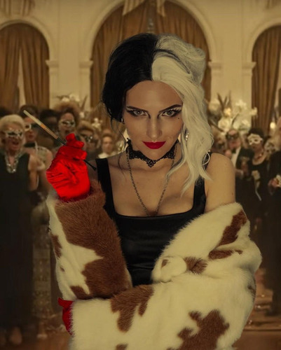 Imagen 3 de 4 de Accesorios Cosplay Cruella De Vil Disfraz Película Disney