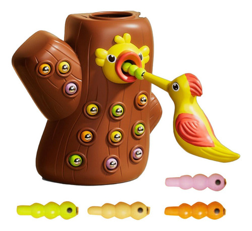P Juego Magnético De Alimentación De Pájaros Juguete