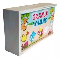 Comprar Domino Infantil En Madera Granja Jungla Animales Niños