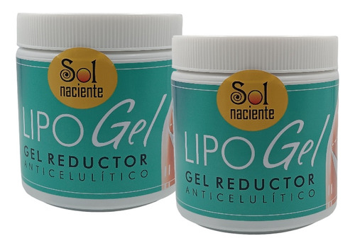 Lipo Gel - Pack 2 Gel Reductor Anticelulítico 500 Gr. C/u