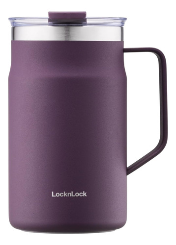 Locknlock Metro - Taza De Acero Inoxidable 18/8 De Alta Cali