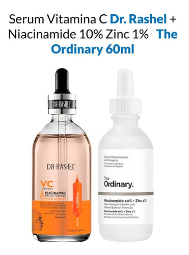 Serum Vitamina C + Niacinamide 10% Zinc 1%    60ml