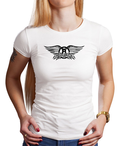 Polo Dama Aerosmith (d0106 Boleto.store)