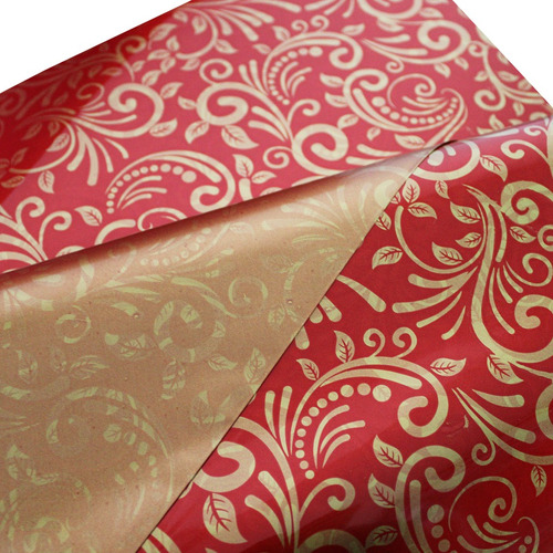 Imagem 1 de 1 de Poli Sujinho Dupla Face 49x69 50 Folhas Versailles Vermelho
