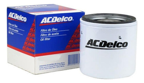 Filtro Oleo Motor Original Acdelco Voyage 2020 Acdelco