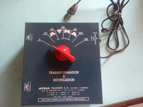 Transformador De Ferromodelismo Atma