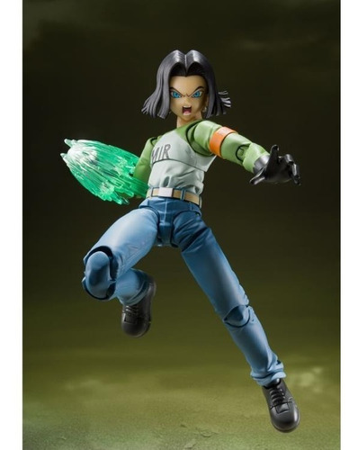 Imagen 2 de 7 de Sh Figuarts Androide 17 Survival Saga - Dragon Ball Super