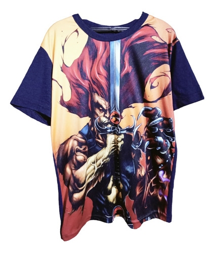 Playera Sublimada De Lion O, Serie Animada Thundercats. 