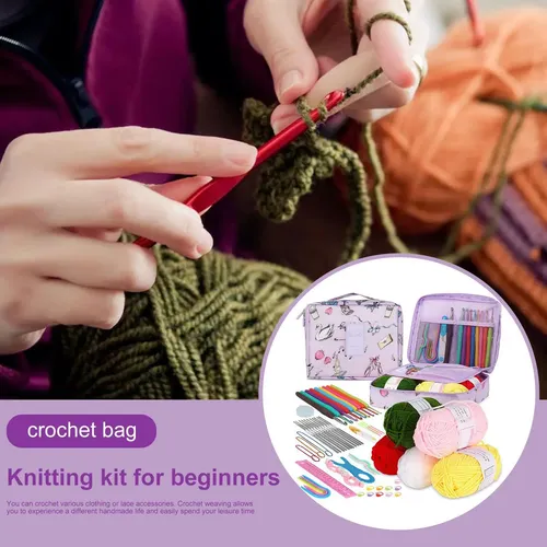 Crochet Tools For Kids 58x Crochet Knitting Needles Set Port
