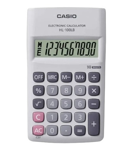 Calculadora Casio Hl-100lb Agente Oficial 