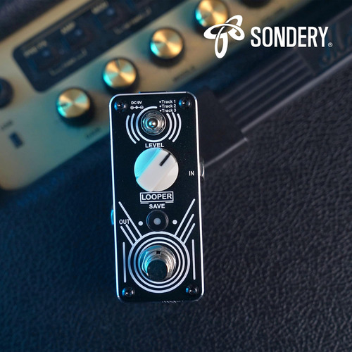 Pedal Sondery Looper Triple Loop, Cada Hora De Bucle De 30 A