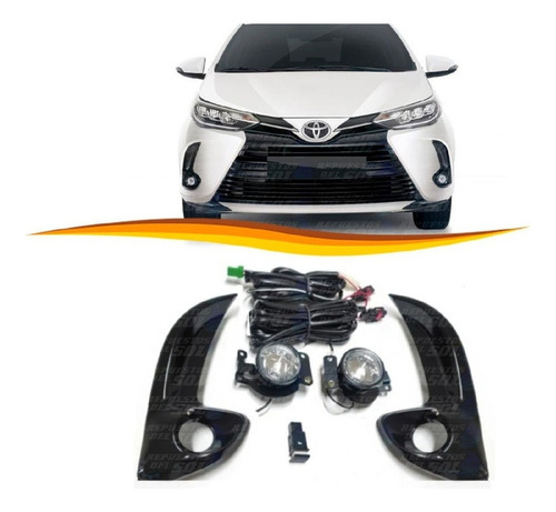 Neblineros Toyota Yaris 2021 En Adelante Kit Completo